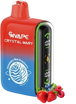 CM VAPE,Crystal Mary,Strawberry Blue Raspberry