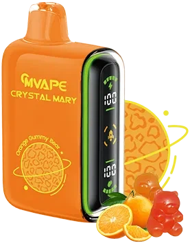 CM VAPE,Crystal Mary,Orange gummy bear