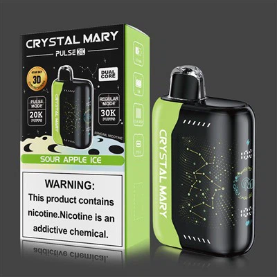 CM VAPE 30000 PUFF PULSE X Vape Flavor 5%:یخ سیب ترش